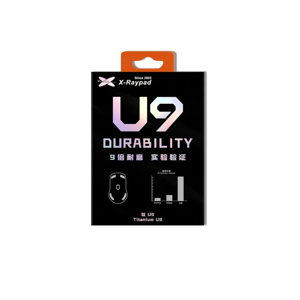 Глайди для мишки X-Raypad U9 Air 8mm Dots Skates
