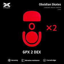 Глайди для мишки X-Raypad Obsidian Skates for G PRO X SUPERLIGHT 2 DEX