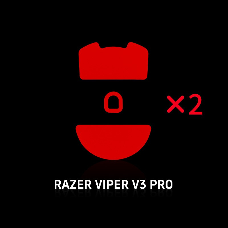 Глайди для миші X-Raypad Obsidian Control Mouse Skates для Razer Viper V3 Pro