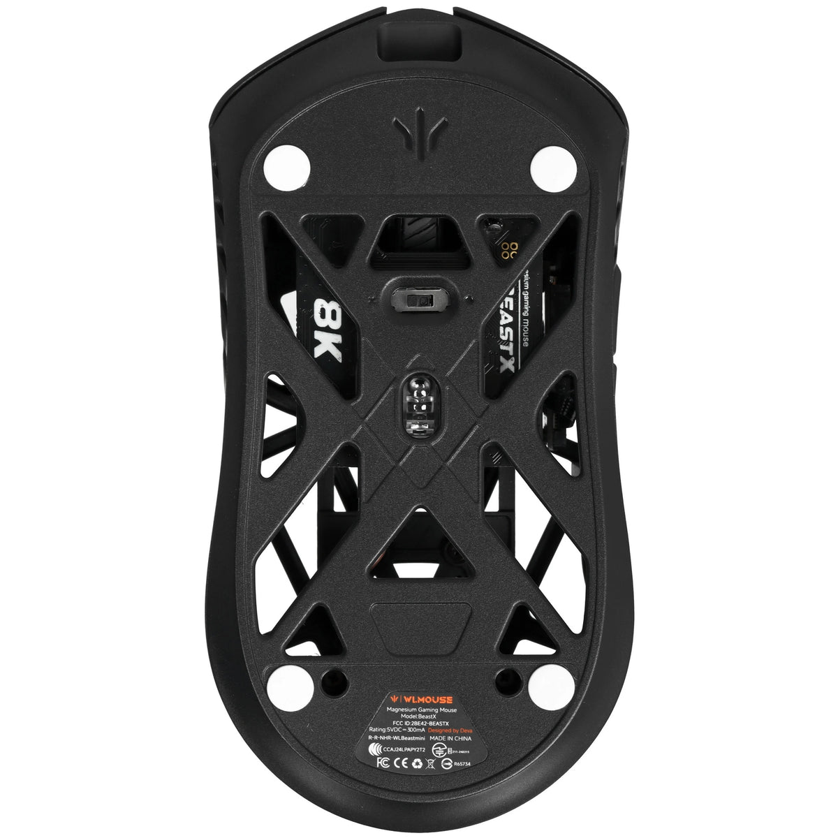 Мишка ігрова WLMOUSE Beast X Pro Side Slits
