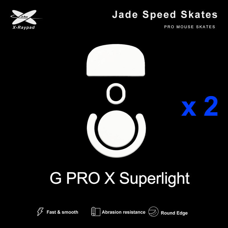 Глайди для миші X-Raypad Jade Speed Mouse Skates для Logitech G Pro X Superlight