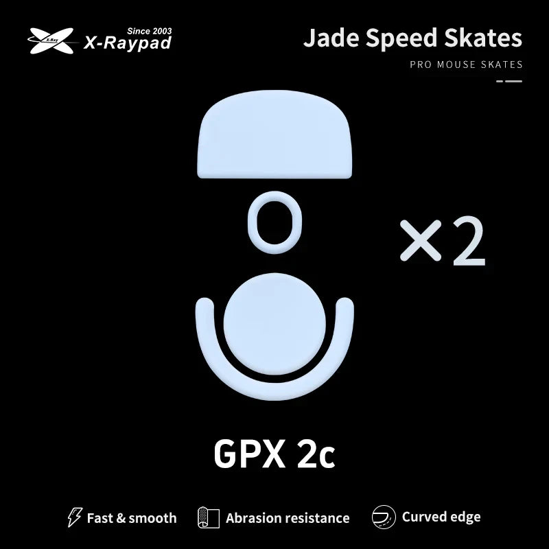 Глайди для мишки X-Raypad Jade Mouse Skates for G PRO X SUPERLIGHT 2c