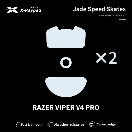Глайди для мишки X-Raypad Jade Skates for Razer Viper V4 Pro