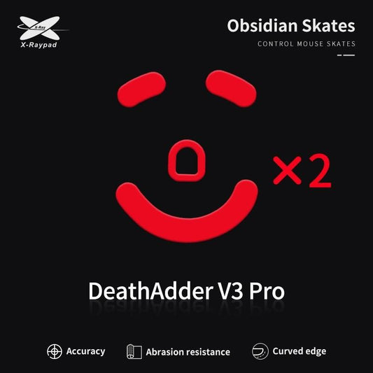 Глайди для мишки X-Raypad Obsidian Skates for Razer DeathAdder V3 Pro