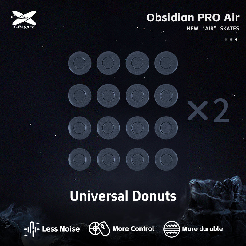 Глайди для мишки X-Raypad Obsidian PRO Air Universal Donuts