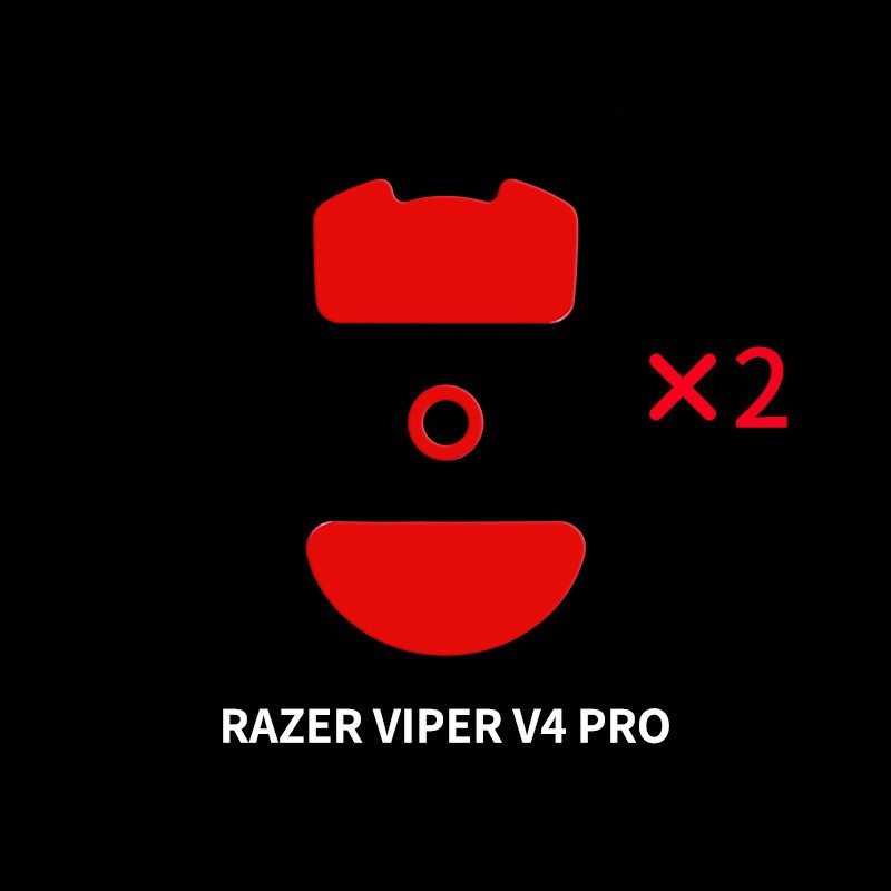 Глайди для мишки X-Raypad Obsidian Skates for Razer Viper V4 Pro