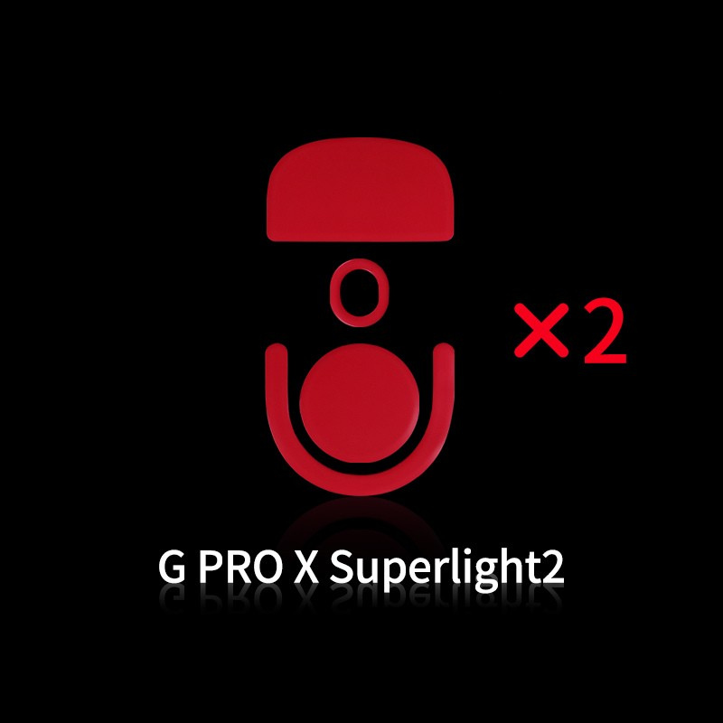 Глайди для мишки X-Raypad Obsidian Skates для Logitech G Pro X Superlight 2/ PRO X2 Superstrike