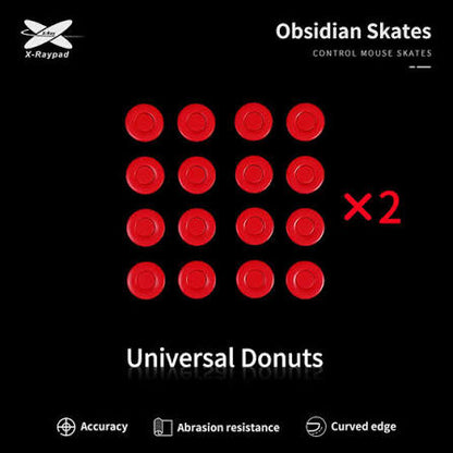 Глайди для мишки X-Raypad Obsidian Universal Donuts Control