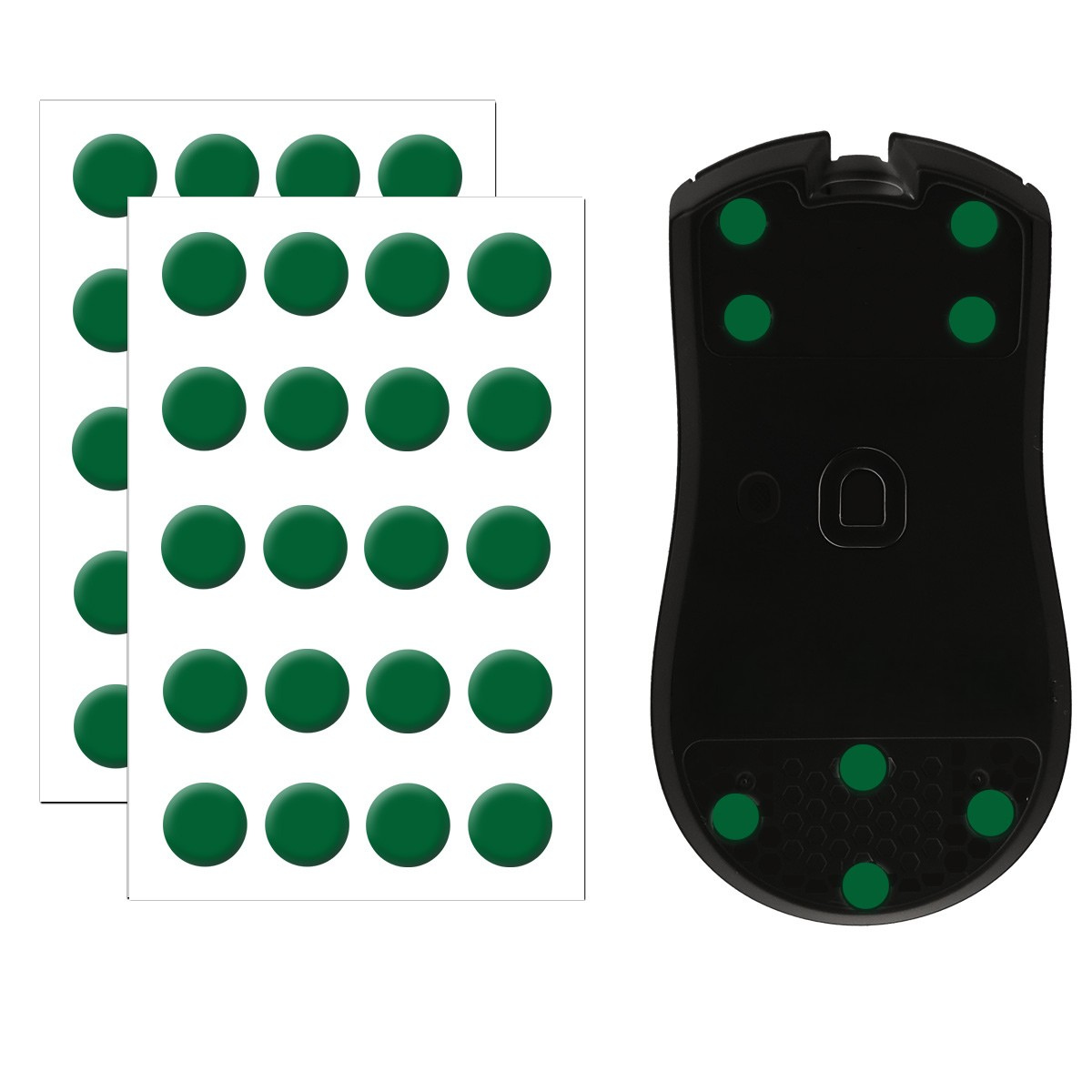 Глайди для мишки X-Raypad Jade Air Universal Dots