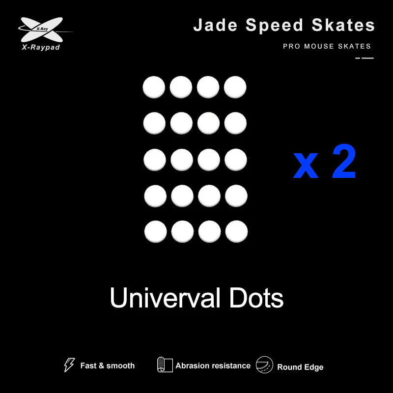 Глайди для мишки X-Raypad Jade Speed Universal Dots