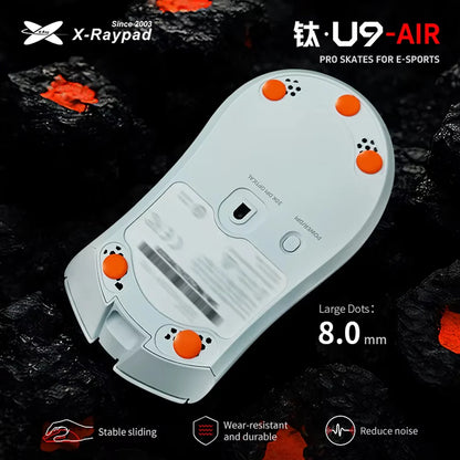 Глайди для мишки X-Raypad U9 Air 8mm Dots Skates