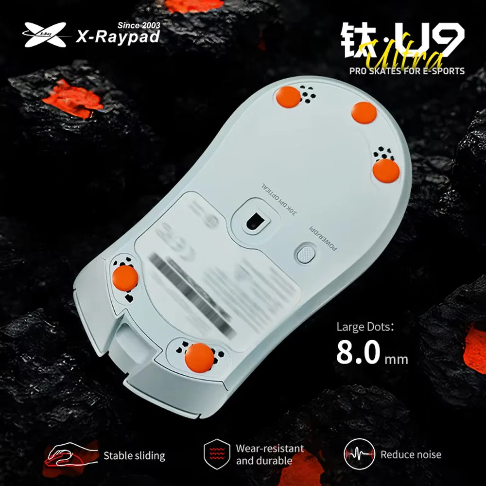 Глайди для мишки X-Raypad U9 Ultra 8mm Dots Skates